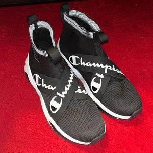 Champion Rally Crossover Black White - Men's Shoes